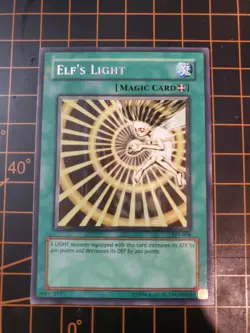 Elf’s Light TP1-006 Rare Tournament Card Yellow Ink Misprint NM With Top Loader - Image 5