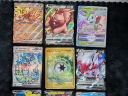 Pokemon Mixed Card Lot (x9) Full Art Gyarados, Giratina Playable Cards TCG - Image 5