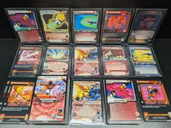 Dragon Ball Z Red Style Collector Card Lot #2 & Deck Box: DBZ CCG (Score) - Image 1