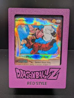 Dragon Ball Z Red Style Collector Card Lot #3 & Deck Box: DBZ CCG (Score) - Image 2