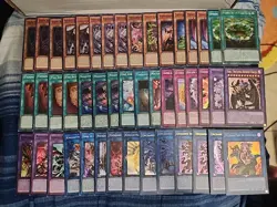 Yugioh 46 Card Yubel Fiendsmith Deck Core Nightmare Pain Engraver Unchained - Image 1