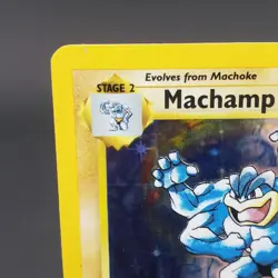Machamp Base Set 8/102 Pokemon TCG Card Holo Rare WOTC Vintage 1999 - Image 2