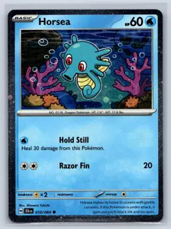 Horsea 010/064 Cosmos Holo SV: Shrouded Fable NM Pokemon TCG Card - Image 1