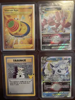 Pokemon Card Lot Roserade TG, Frosmoth TG, Mewtwo V, Flying Pikachu V, and more! - Image 4