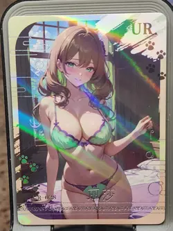 Genshin Inpact Card Maiden Goddess Story Quiet Time UR-028 Anime Waifu UR - Image 1