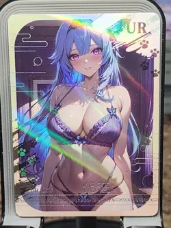 Genshin Impact Card Maiden Goddess Story Quiet Time UR-038 Anime Waifu UR - Image 1