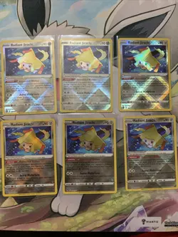Pokemon Card Radiant Jirachi Silver Tempest 120/195 NM - Image 1