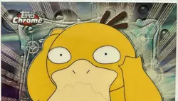 PSYDUCK #54, Series 1 - 2000, Topps TV Animation Edition Chrome Pokemon Card - Image 4