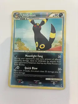 Pokemon TCG Umbreon Call of Legends Holo Rare Card 22/95 2011 Reverse Holo - Image 1
