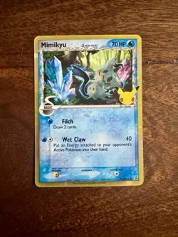 NM Mimikyu SWSH136 Promo Celebrations Pokemon Card *NO RESERVE* - Image 1