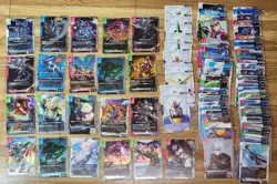 Gundam TCG Card Game Bulk Lot Common/Uncommon/Rare & 2 Foil LR! 145 Cards! - Image 1