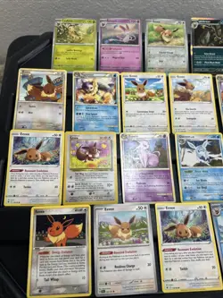 (30) EEVEE CARDS LOT VTG HOLO GLACEON LEAFEON ESPEON JOLTEON EVOLUTION 1 - Image 2