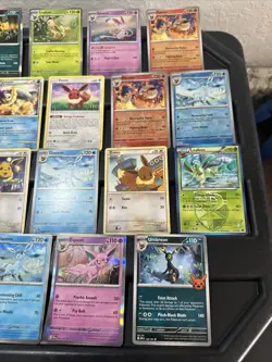 (30) EEVEE CARDS LOT VTG HOLO GLACEON LEAFEON ESPEON JOLTEON EVOLUTION 1 - Image 4