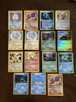 Random Lot Of 15 Rare Pokemon Cards Includes Holo and Reverse Holo - Image 1