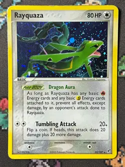 Rayquaza 22/107 - Cosmos Holo Jet Stream Deck Ex Deoxys - Pokemon Card - LP - Image 1