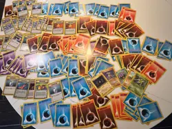 LARGE Vintage Pokemon card Lot over 200 Cards WOTC / base set 2 ENERGY TRAINERS - Image 1