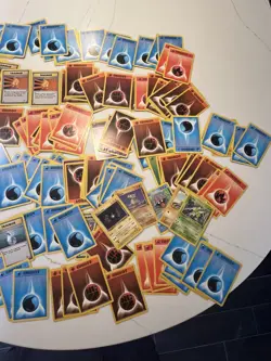 LARGE Vintage Pokemon card Lot over 200 Cards WOTC / base set 2 ENERGY TRAINERS - Image 3