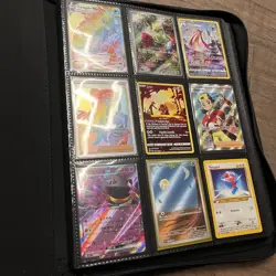 Pokemon Binder Lot Collection 81 Cards - Mix of Vintage Modern EX VHolos Holos - Image 3