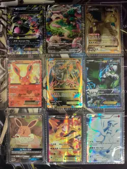 🔥🥵 Lot Of 99 ONLY HOLOS Modern Pokemon Cards Collection Binder EX/V/VStar/VMax - Image 2
