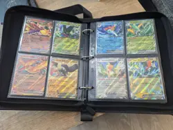Lot of 104 Pokemon cards w/ Megas, full arts, ex'es, some vintage, lots of RH's! - Image 3