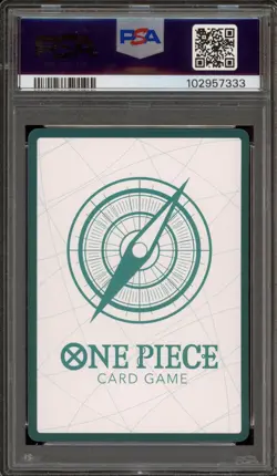One Piece CCG Don!! Card Law Gold Japanese PRB01 PSA 10 Gem Mint - Image 2