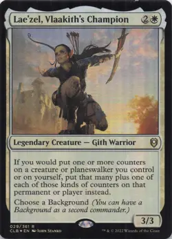 Lae'zel, Vlaakith's Champion CLB Foil Rare #29 NM MTG - Image 1