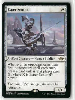 Modern Horizons 2 Magic: The Gathering Esper Sentinel rare - Image 1