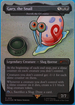 Gary, the Snail | Toxrill, the Corrosive (Secret Lair Promo) FOIL NM (501937) - Image 1