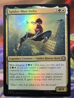 MTG Spider-Man India FOIL SPM Marvel’s Spider-Man Uncommon - Image 1