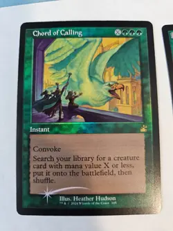 MTG - Chord of Calling FOIL Retro Frame - Ravnica Remastered - Image 1