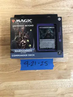 MTG Universes Warhammer 40K Commander Necron Dynasties Deck Magic The Gathering - Image 1