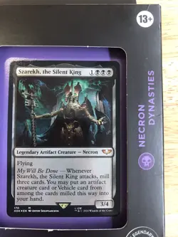 MTG Universes Warhammer 40K Commander Necron Dynasties Deck Magic The Gathering - Image 2