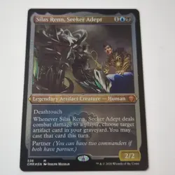 Silas Renn, Seeker Adept (Foil Etched) Commander Legends Foil - Image 1