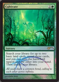 Mint/Near-Mint, English - 1 x MTG Cultivate - FNM Foil Promotional - Image 1