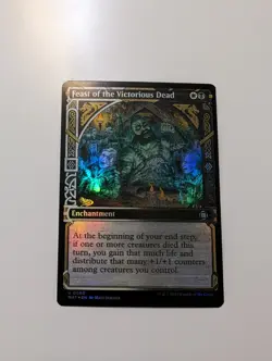 MTG - Feast of the Victorious Dead (Showcase Foil - The Aftermath NM/M Condition - Image 1