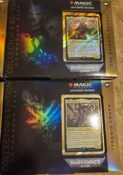 Magic the Gathering Warhammer 40k Collector Commander Foil Decks w/ Secret Lairs - Image 2