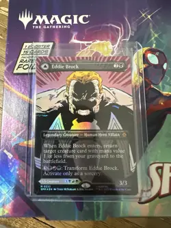 Eddie Brock (0233) (Borderless) Marvel's Spider-Man Foil - Image 1
