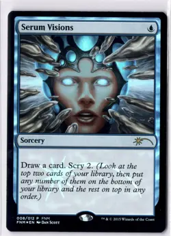 Serum Visions LP* FOIL FNM PROMO ENGLISH 008/012 mtg -UnltdCards - Image 1