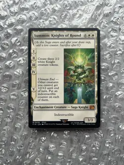 Magic The Gathering (MTG) TCG Summon: Knights of Round Final Fantasy Regular NM - Image 1