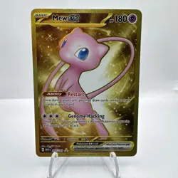 Pokemon TCG Mew ex Hyper Rare Scarlet & Violet 151 205/165 Free Ship - Image 1
