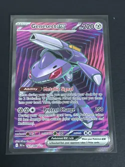 Pokemon Genesect EX TCG Card 161/086 Sv: Black Bolt Holo Near Mint - Image 1