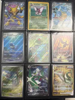 Pokemon 117 Card Lot Binder Collection !! - Image 1