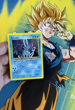 Pokemon Suicune Neo Revelation Holo 14/64 2001 Unlimited - Image 1