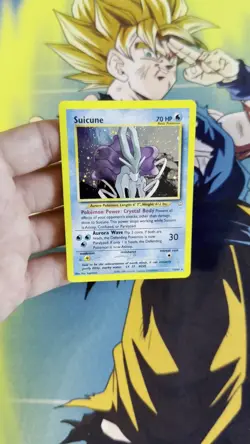 Pokemon Suicune Neo Revelation Holo 14/64 2001 Unlimited - Image 2