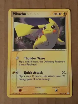 Pokemon Pikachu 78/110 ex Holon Phantoms NM See Pictures - Image 1