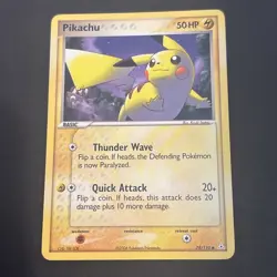 Pikachu 78/110 Regular EX Holon Phantoms Common Pokemon TCG NM 2006 - Image 1