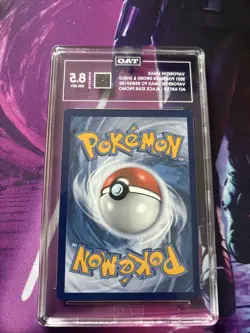 Pokemon 2021 SWSH182 Black Star Promo #182 Full Art Vaporeon VMAX Tag 8.5 - Image 2
