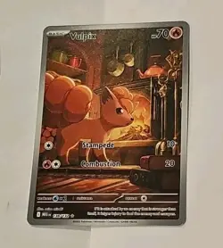 Vulpix Illustration Rare Pokemon Mega Evolution 138/132Near Mint - Image 1