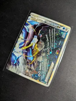 Palkia & Dialga Legend102/102 (Bottom) Triumphant Holo Lightly Played Pokemon - Image 2