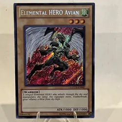 Elemental HERO Avian (Alternate Art) LCGX-EN002 Yu-Gi-Oh Legendary Collection - Image 1